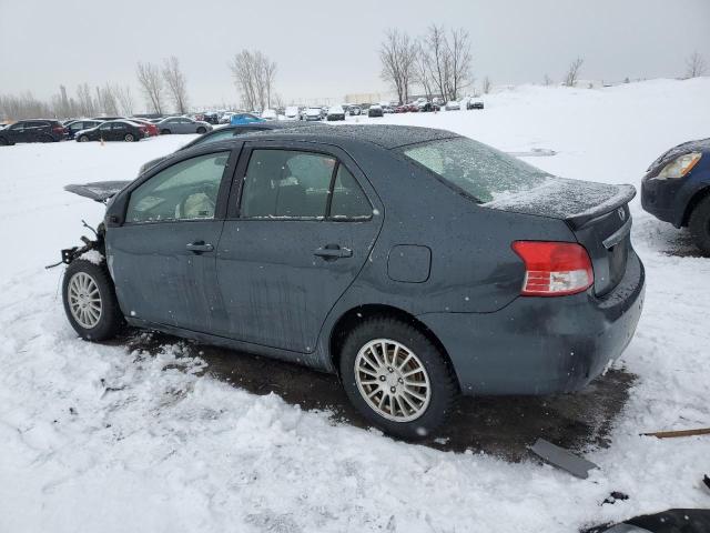 JTDBT923281281543 - 2008 TOYOTA YARIS GRAY photo 2