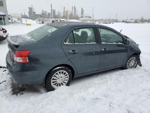 JTDBT923281281543 - 2008 TOYOTA YARIS GRAY photo 3