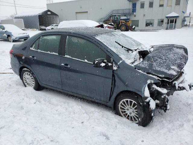 JTDBT923281281543 - 2008 TOYOTA YARIS GRAY photo 4