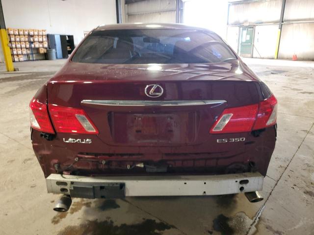 JTHBJ46G672126006 - 2007 LEXUS ES 350 BURGUNDY photo 6