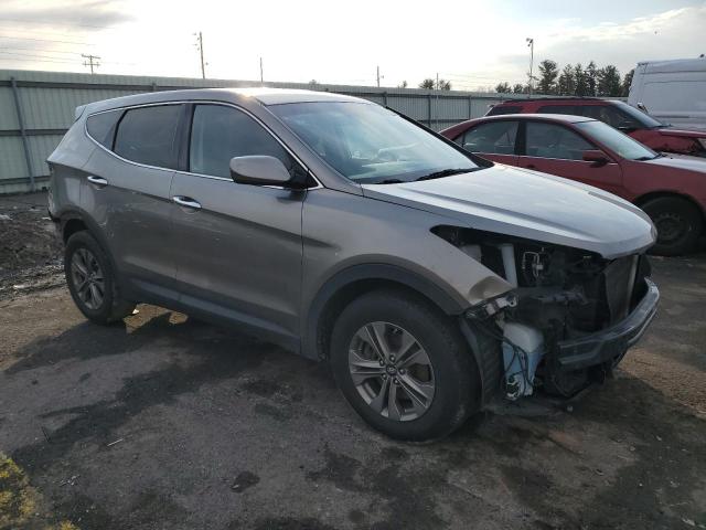 5XYZTDLB5GG351770 - 2016 HYUNDAI SANTA FE S GRAY photo 4