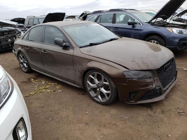 WAUKGAFL3CA032240 - 2012 AUDI S4 PRESTIGE BROWN photo 4