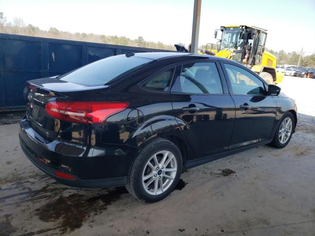 1FADP3F25JL252937 - 2018 FORD FOCUS SE BLACK photo 3