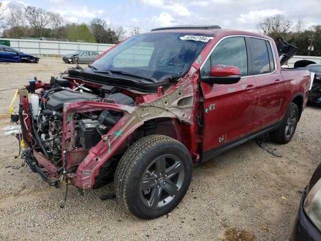 5FPYK3F53PB006752 - 2023 HONDA RIDGELINE RTL RED photo 1