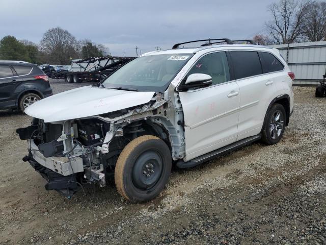 5TDDZRFH0HS482258 - 2017 TOYOTA HIGHLANDER LIMITED WHITE photo 1