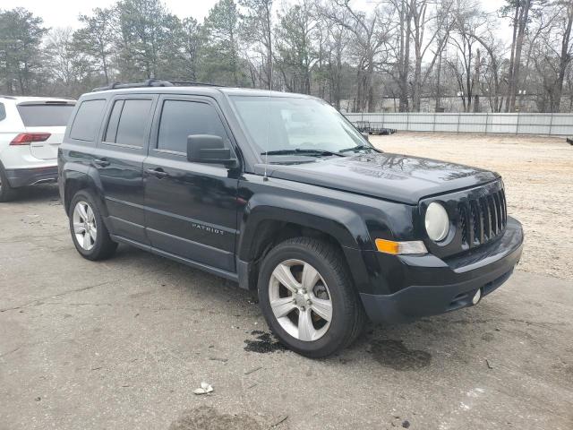 1C4NJPFA9DD250377 - 2013 JEEP PATRIOT LATITUDE BLACK photo 4