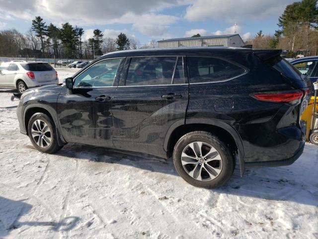 5TDGZRBH4MS544497 - 2021 TOYOTA HIGHLANDER XLE 黑色 照片 2