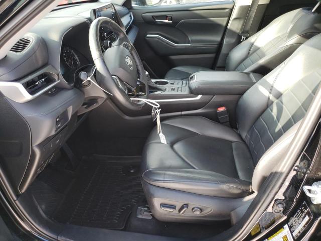 5TDGZRBH4MS544497 - 2021 TOYOTA HIGHLANDER XLE 黑色 照片 7