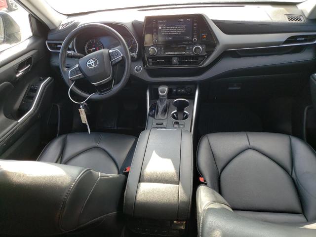5TDGZRBH4MS544497 - 2021 TOYOTA HIGHLANDER XLE 黑色 照片 8