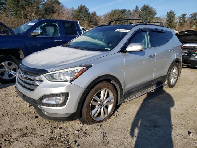 5XYZWDLA3GG308284 - 2016 HYUNDAI SANTA FE S SILVER photo 1