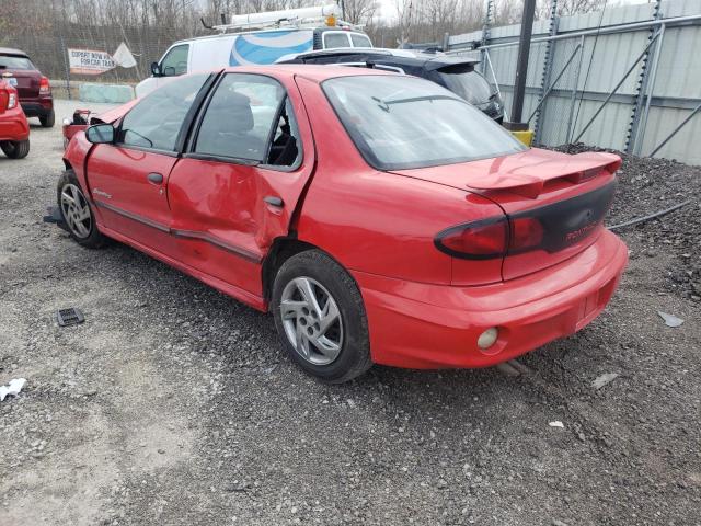 1G2JB5244Y7220132 - 2000 PONTIAC SUNFIRE SE RED photo 2