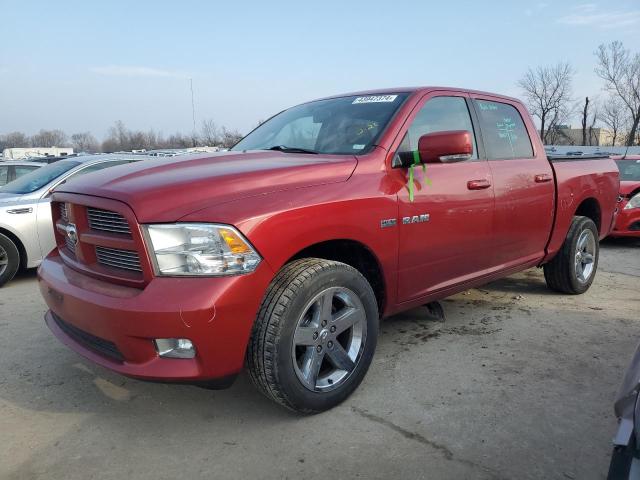 1D7RV1CT0AS191435 - 2010 DODGE RAM 1500 RED photo 1