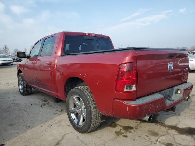 1D7RV1CT0AS191435 - 2010 DODGE RAM 1500 RED photo 2