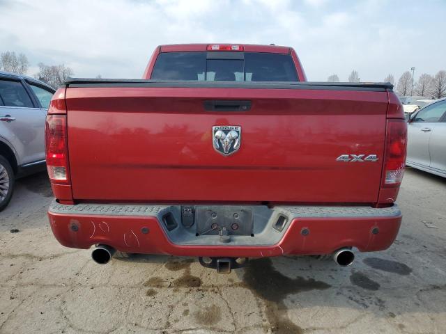 1D7RV1CT0AS191435 - 2010 DODGE RAM 1500 RED photo 6