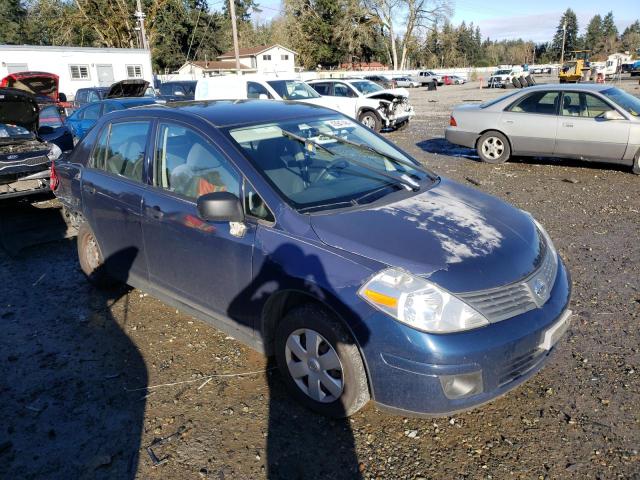 3N1CC11EX9L501131 - 2009 NISSAN VERSA S BLUE photo 4