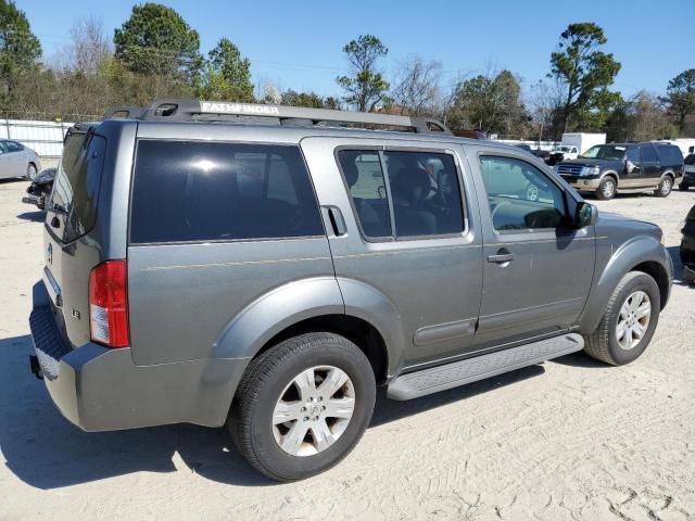 5N1AR18U46C649844 - 2006 NISSAN PATHFINDER LE ნაცრისფერი ფოტო 3