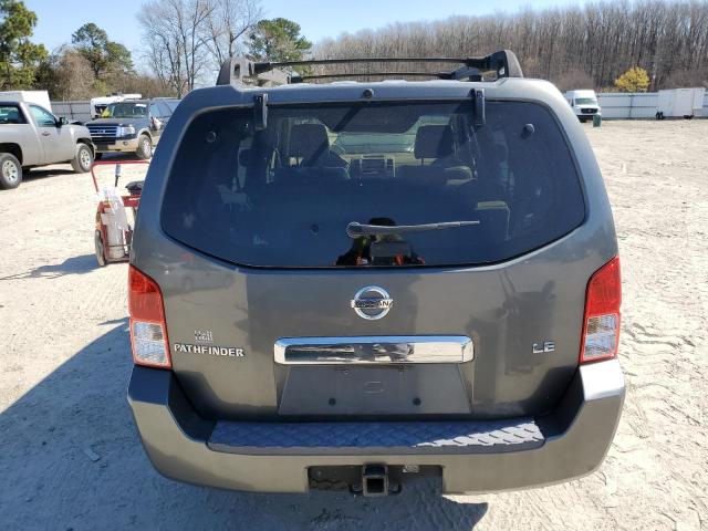 5N1AR18U46C649844 - 2006 NISSAN PATHFINDER LE ნაცრისფერი ფოტო 6