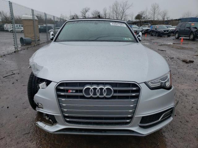 WAUVGAFH0EN014783 - 2014 AUDI S5 PRESTIGE SILVER photo 5