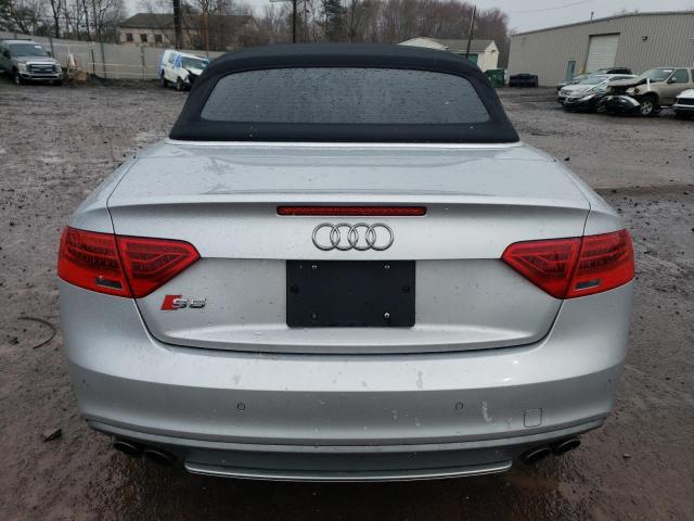 WAUVGAFH0EN014783 - 2014 AUDI S5 PRESTIGE SILVER photo 6