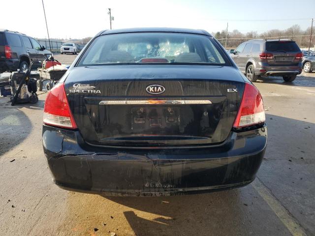 KNAFE121875383011 - 2007 KIA SPECTRA EX BLACK photo 6