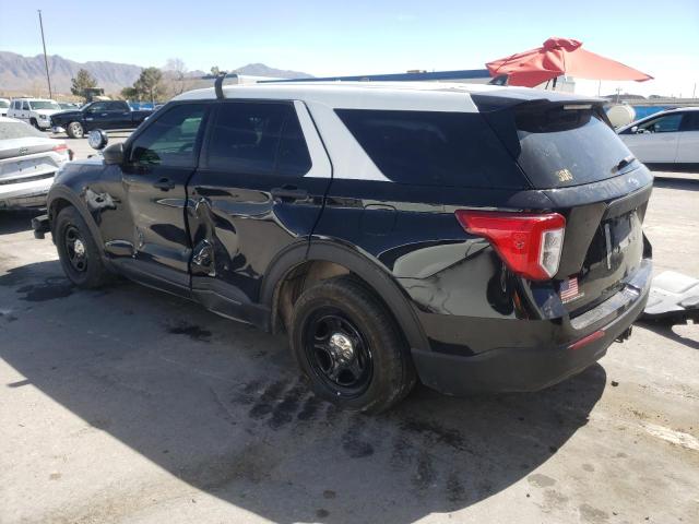 1FM5K8AB8MGA20200 - 2021 FORD EXPLORER POLICE INTERCEPTOR BLACK photo 2
