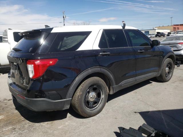 1FM5K8AB8MGA20200 - 2021 FORD EXPLORER POLICE INTERCEPTOR BLACK photo 3