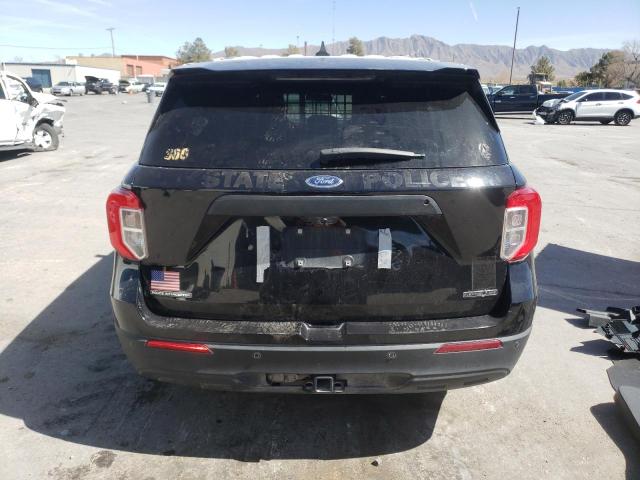 1FM5K8AB8MGA20200 - 2021 FORD EXPLORER POLICE INTERCEPTOR BLACK photo 6