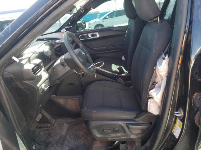 1FM5K8AB8MGA20200 - 2021 FORD EXPLORER POLICE INTERCEPTOR BLACK photo 7