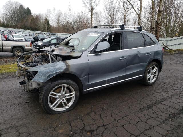 WA1LFAFP5EA018074 - 2014 AUDI Q5 PREMIUM PLUS GRAY photo 1