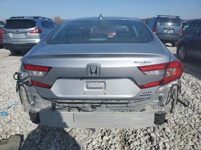 1HGCV2F91MA023708 - 2021 HONDA ACCORD TOURING SILVER photo 6