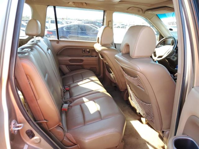 5FNYF28636B031629 - 2006 HONDA PILOT EX BROWN photo 10