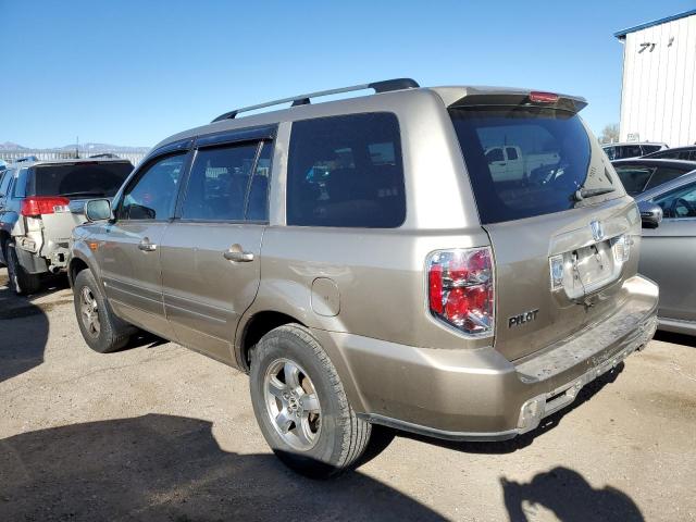 5FNYF28636B031629 - 2006 HONDA PILOT EX BROWN photo 2