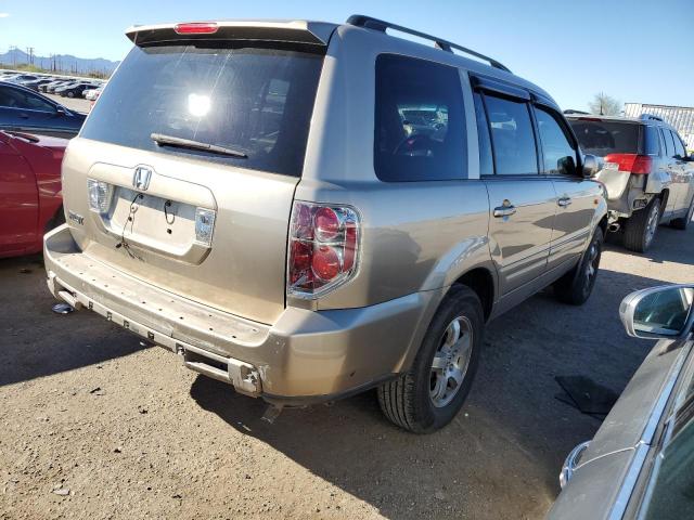 5FNYF28636B031629 - 2006 HONDA PILOT EX BROWN photo 3