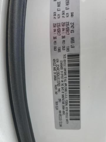 2C4RC1BGXLR115763 - 2020 CHRYSLER PACIFICA TOURING L Ağ foto 13