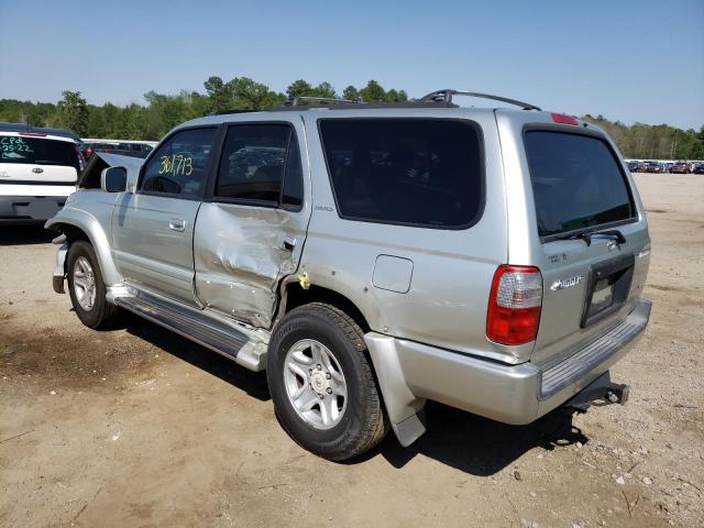 JT3GN87R6Y0152688 - 2000 TOYOTA 4RUNNER LIMITED SILVER photo 3