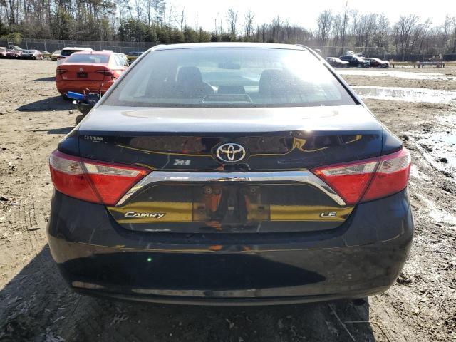 4T4BF1FKXFR476622 - 2015 TOYOTA CAMRY LE BLACK photo 6