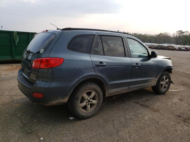 5NMSG13D08H135628 - 2008 HYUNDAI SANTA FE GLS BLUE photo 3