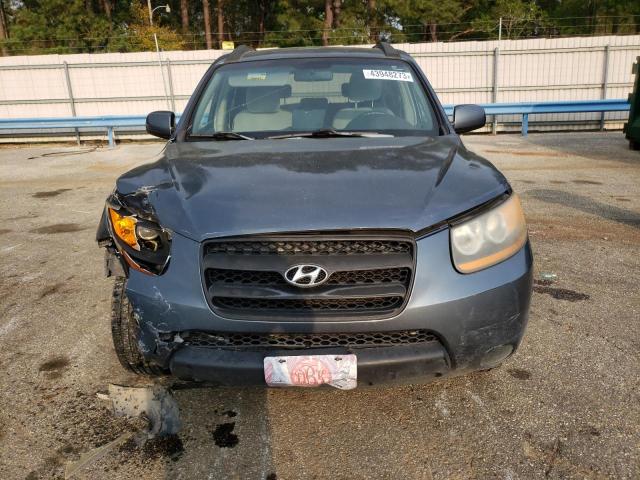 5NMSG13D08H135628 - 2008 HYUNDAI SANTA FE GLS BLUE photo 5