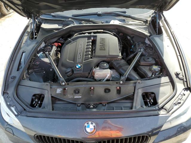 WBA5B3C5XFD542259 - 2015 BMW 535 XI GRAY photo 11