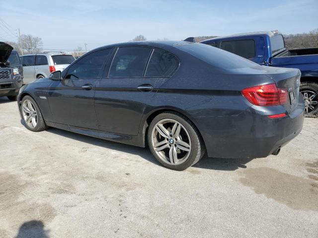 WBA5B3C5XFD542259 - 2015 BMW 535 XI GRAY photo 2