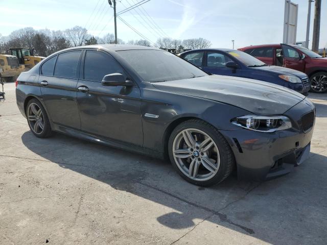 WBA5B3C5XFD542259 - 2015 BMW 535 XI GRAY photo 4