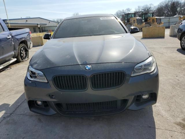 WBA5B3C5XFD542259 - 2015 BMW 535 XI GRAY photo 5