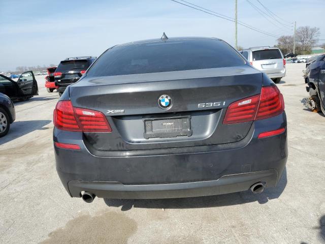 WBA5B3C5XFD542259 - 2015 BMW 535 XI GRAY photo 6