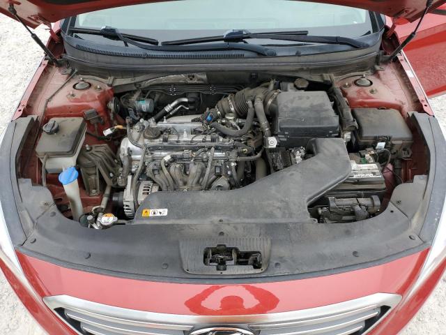 5NPE24AA1HH496617 - 2017 HYUNDAI SONATA ECO RED photo 11