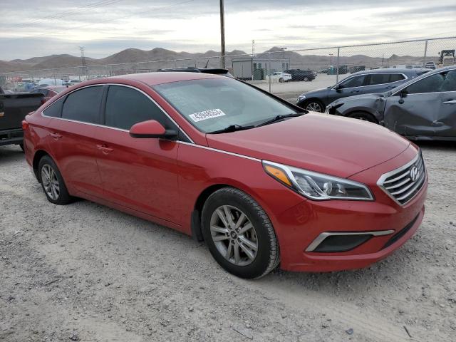 5NPE24AA1HH496617 - 2017 HYUNDAI SONATA ECO RED photo 4