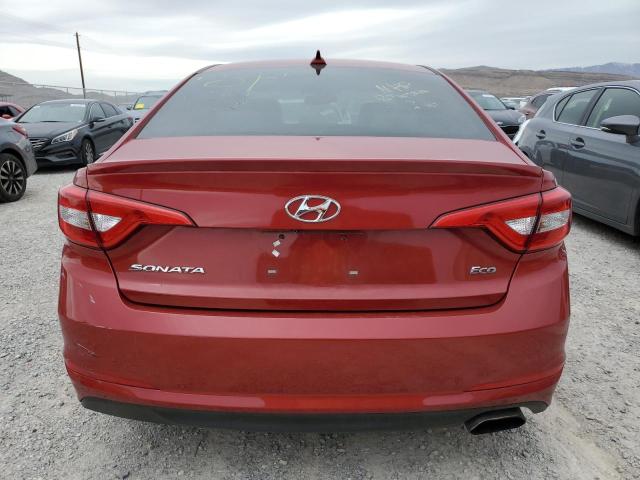 5NPE24AA1HH496617 - 2017 HYUNDAI SONATA ECO RED photo 6