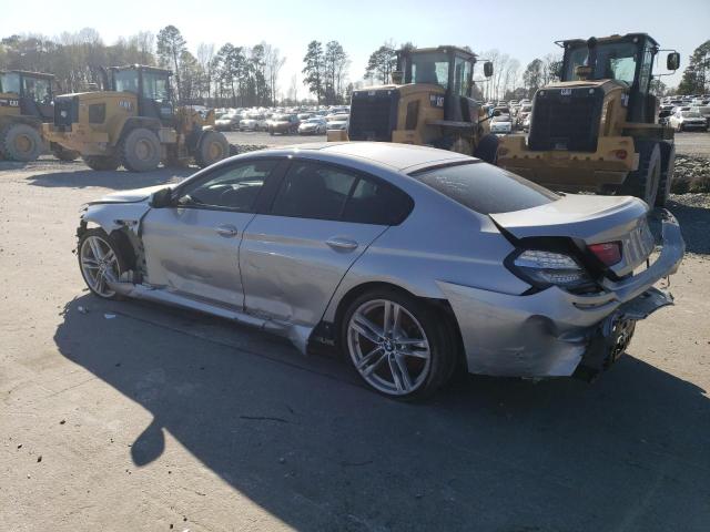 WBA6A0C51FD318612 - 2015 BMW 640 I GRAN COUPE SILVER photo 2