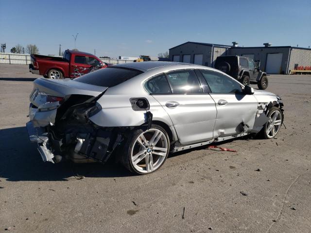 WBA6A0C51FD318612 - 2015 BMW 640 I GRAN COUPE SILVER photo 3