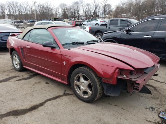 1FAFP44423F438973 - 2003 FORD MUSTANG RED photo 4