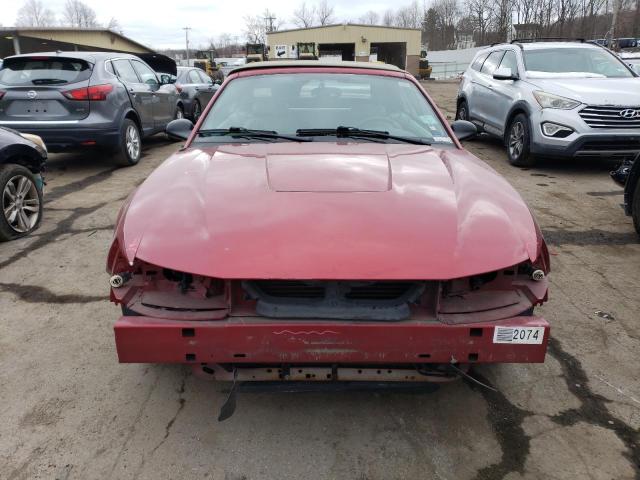 1FAFP44423F438973 - 2003 FORD MUSTANG RED photo 5